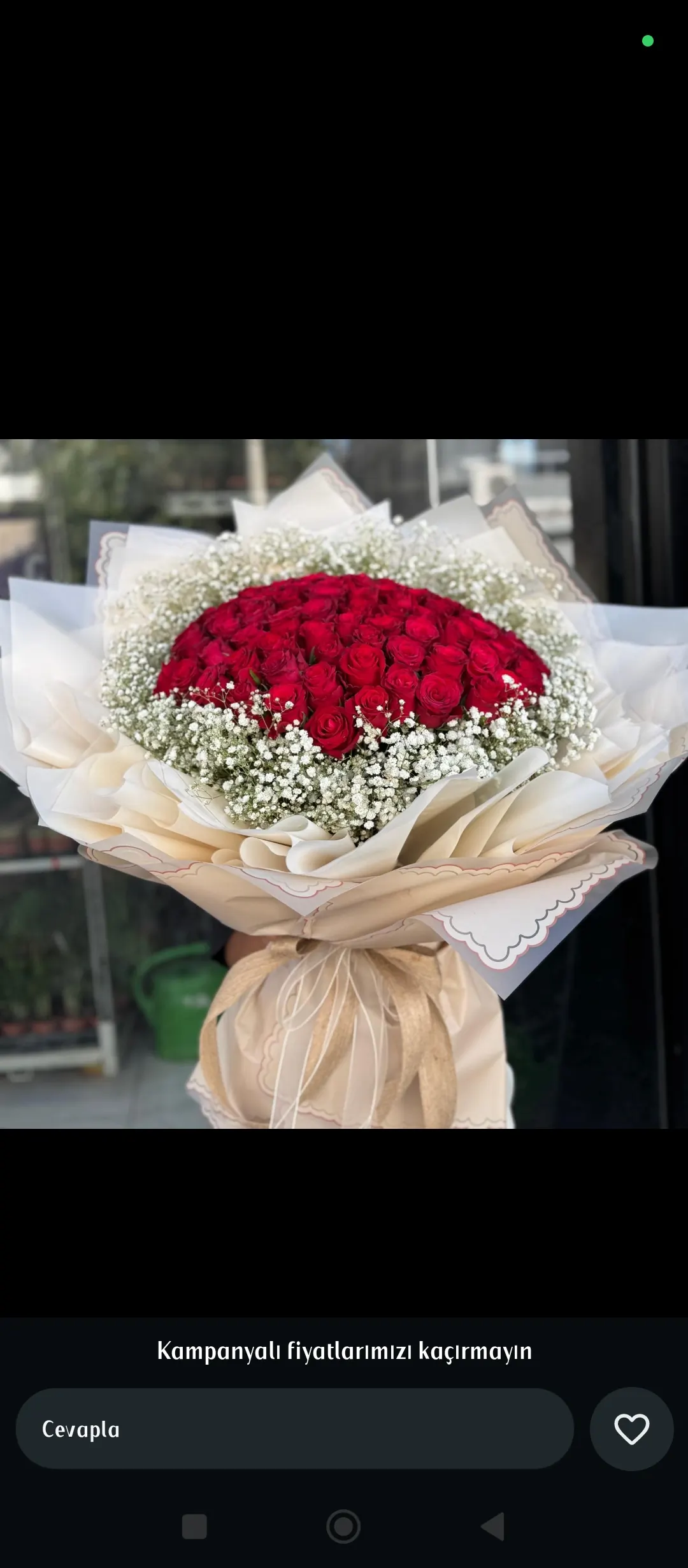 Kırmızı Gül Buketi