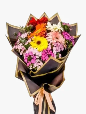 7 Kırmızı Gerbera Buketi