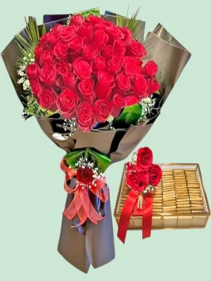 7 Kırmızı Gerbera Buketi